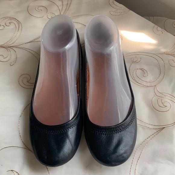Lucky Brand Bkack Emmie Ballet Flats Size 6 1/2 - Picture 2 of 12